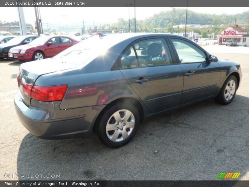Slate Blue / Gray 2010 Hyundai Sonata GLS