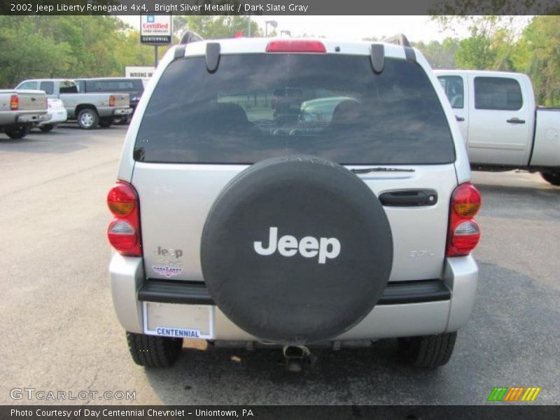 Bright Silver Metallic / Dark Slate Gray 2002 Jeep Liberty Renegade 4x4
