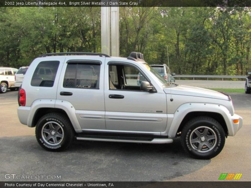 Bright Silver Metallic / Dark Slate Gray 2002 Jeep Liberty Renegade 4x4