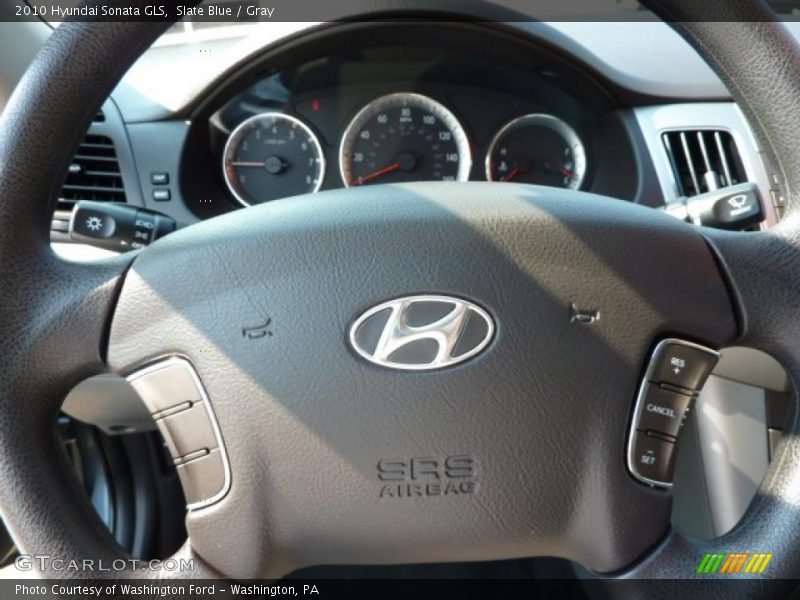 Slate Blue / Gray 2010 Hyundai Sonata GLS