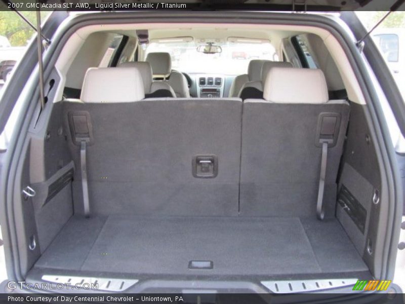 Liquid Silver Metallic / Titanium 2007 GMC Acadia SLT AWD