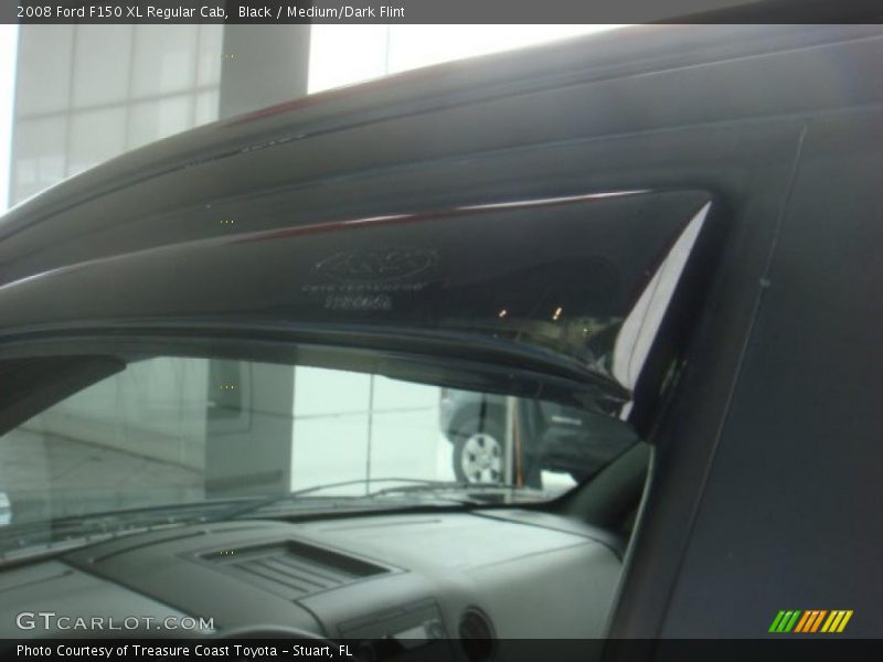 Black / Medium/Dark Flint 2008 Ford F150 XL Regular Cab
