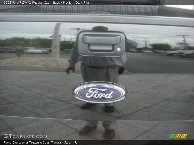 Black / Medium/Dark Flint 2008 Ford F150 XL Regular Cab