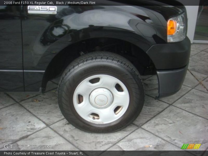 Black / Medium/Dark Flint 2008 Ford F150 XL Regular Cab