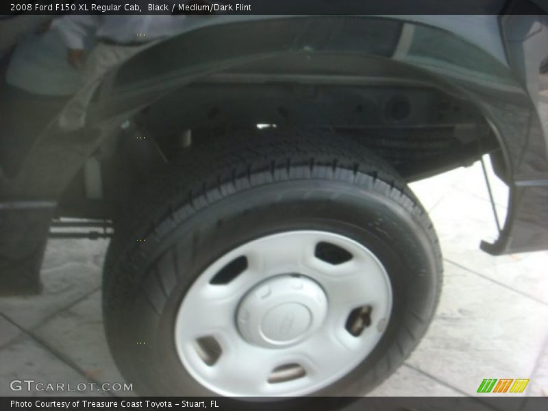 Black / Medium/Dark Flint 2008 Ford F150 XL Regular Cab