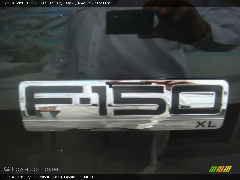 Black / Medium/Dark Flint 2008 Ford F150 XL Regular Cab