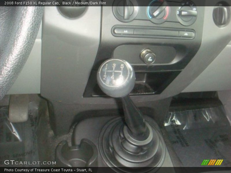 Black / Medium/Dark Flint 2008 Ford F150 XL Regular Cab