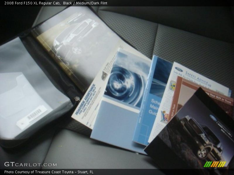 Black / Medium/Dark Flint 2008 Ford F150 XL Regular Cab