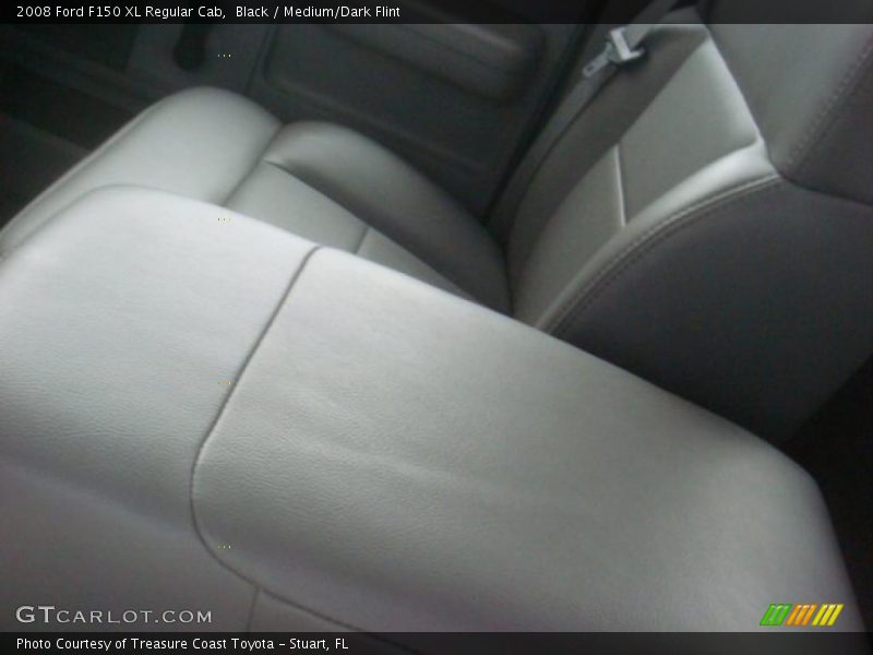 Black / Medium/Dark Flint 2008 Ford F150 XL Regular Cab