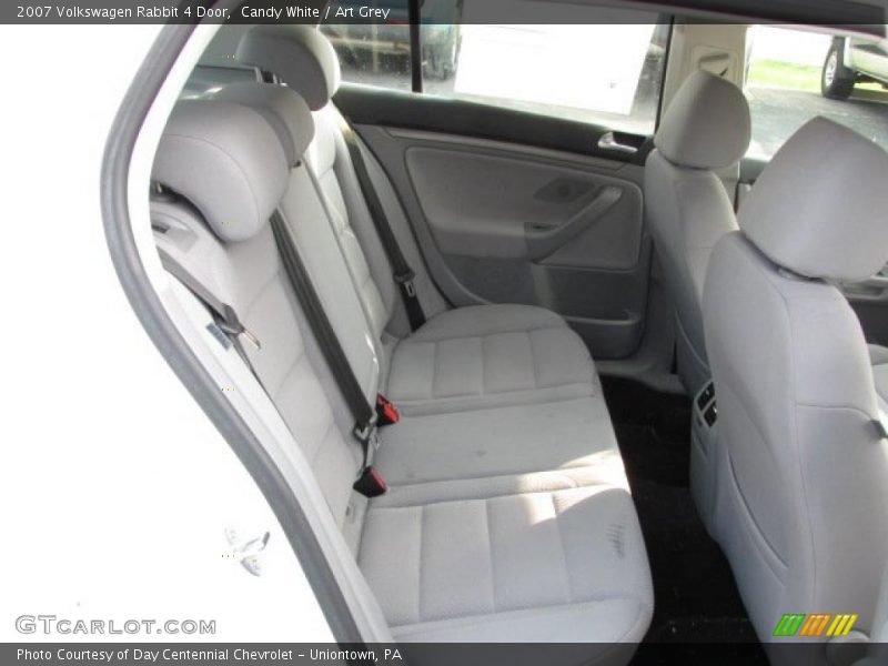 Candy White / Art Grey 2007 Volkswagen Rabbit 4 Door