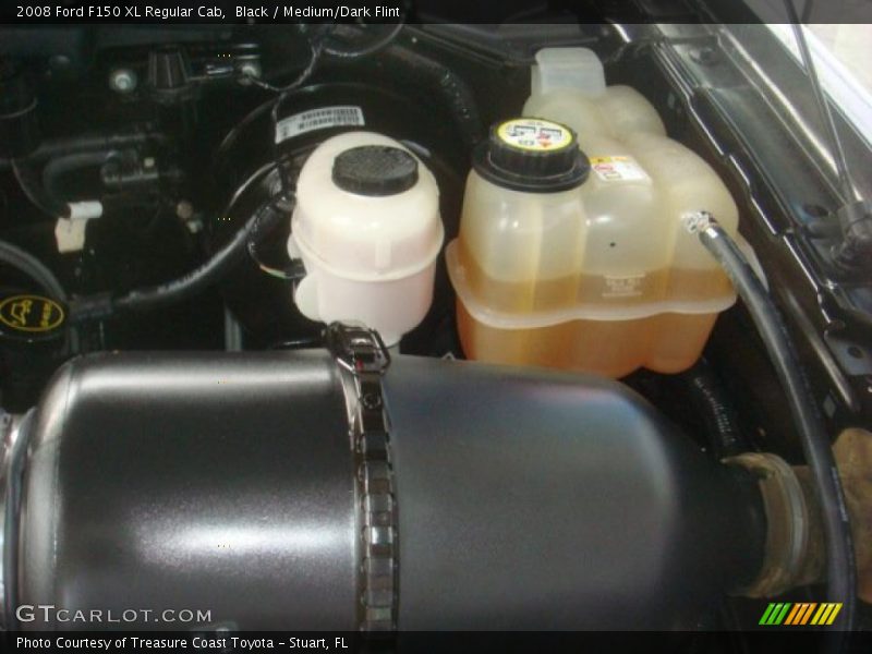 Black / Medium/Dark Flint 2008 Ford F150 XL Regular Cab