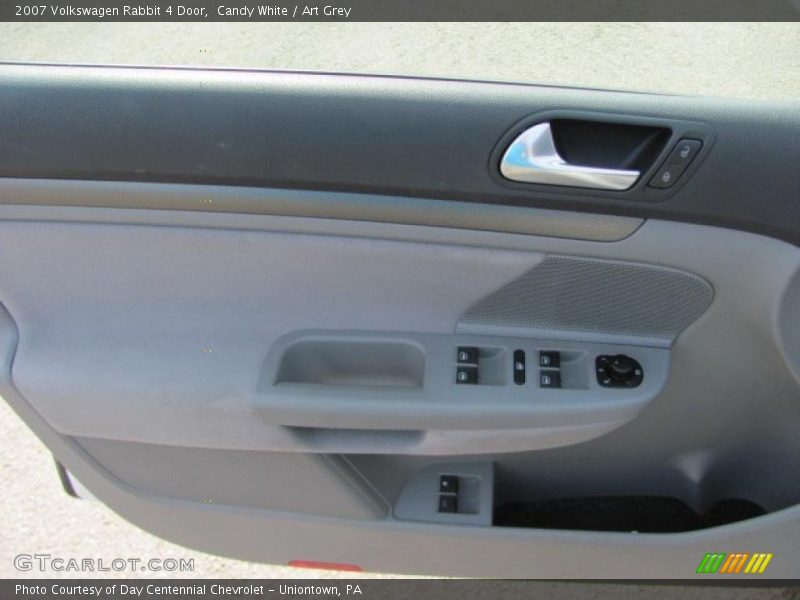 Candy White / Art Grey 2007 Volkswagen Rabbit 4 Door