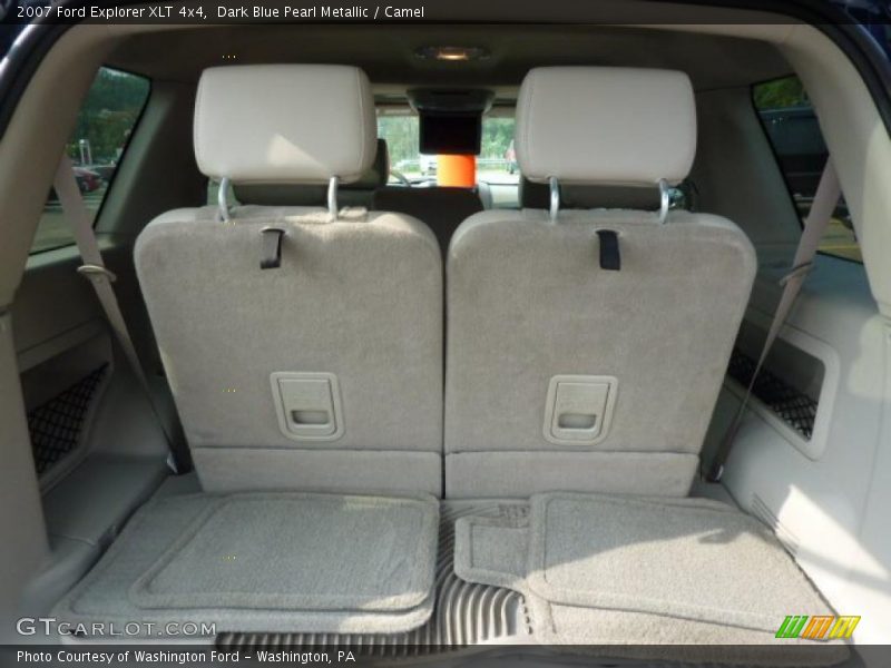 Dark Blue Pearl Metallic / Camel 2007 Ford Explorer XLT 4x4