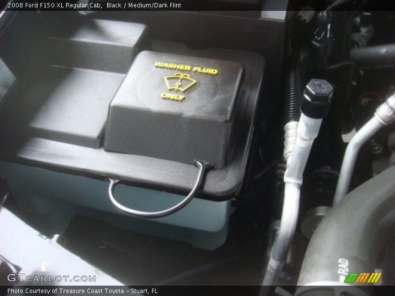 Black / Medium/Dark Flint 2008 Ford F150 XL Regular Cab