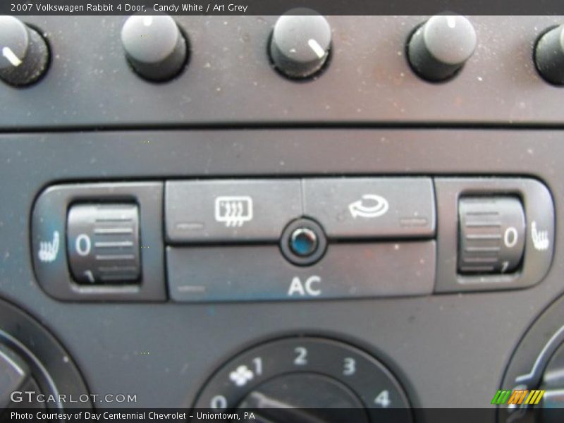 Candy White / Art Grey 2007 Volkswagen Rabbit 4 Door