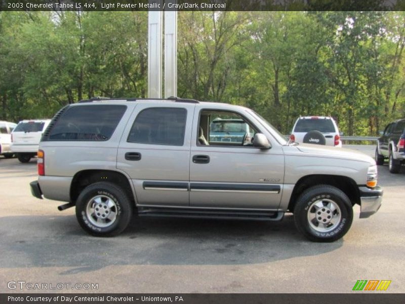 Light Pewter Metallic / Gray/Dark Charcoal 2003 Chevrolet Tahoe LS 4x4