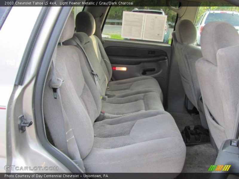 Light Pewter Metallic / Gray/Dark Charcoal 2003 Chevrolet Tahoe LS 4x4