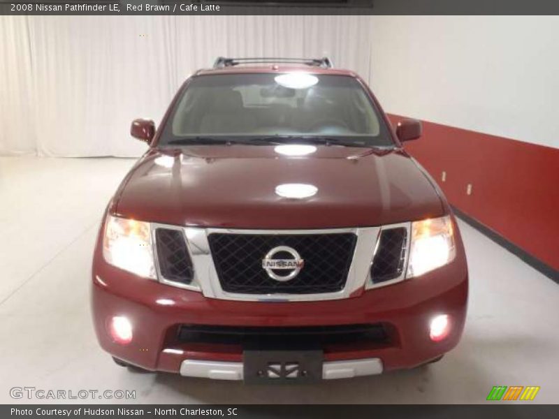Red Brawn / Cafe Latte 2008 Nissan Pathfinder LE