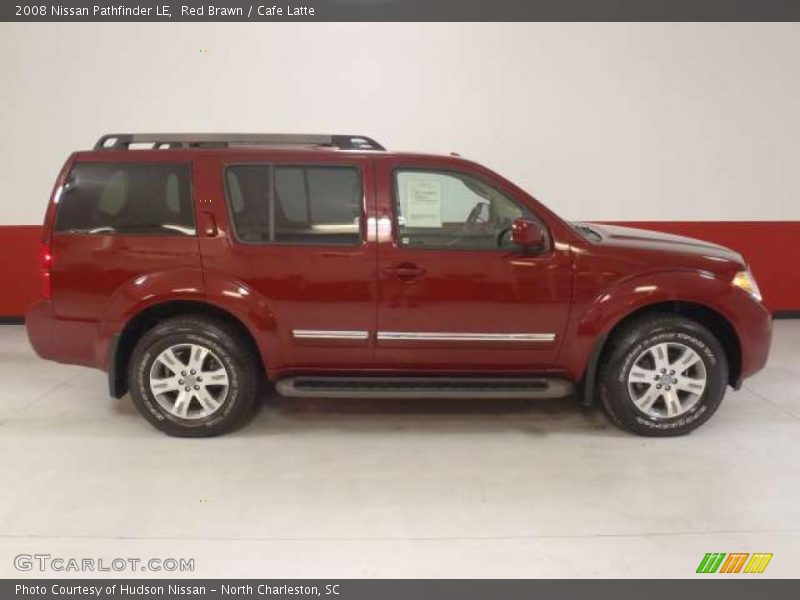 Red Brawn / Cafe Latte 2008 Nissan Pathfinder LE