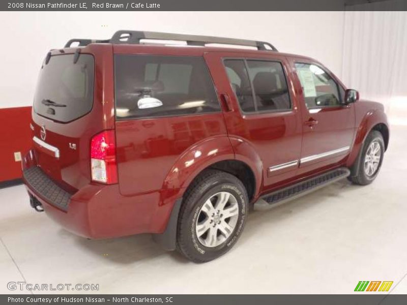 Red Brawn / Cafe Latte 2008 Nissan Pathfinder LE