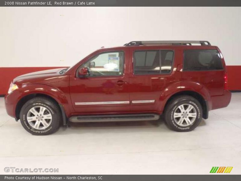 Red Brawn / Cafe Latte 2008 Nissan Pathfinder LE