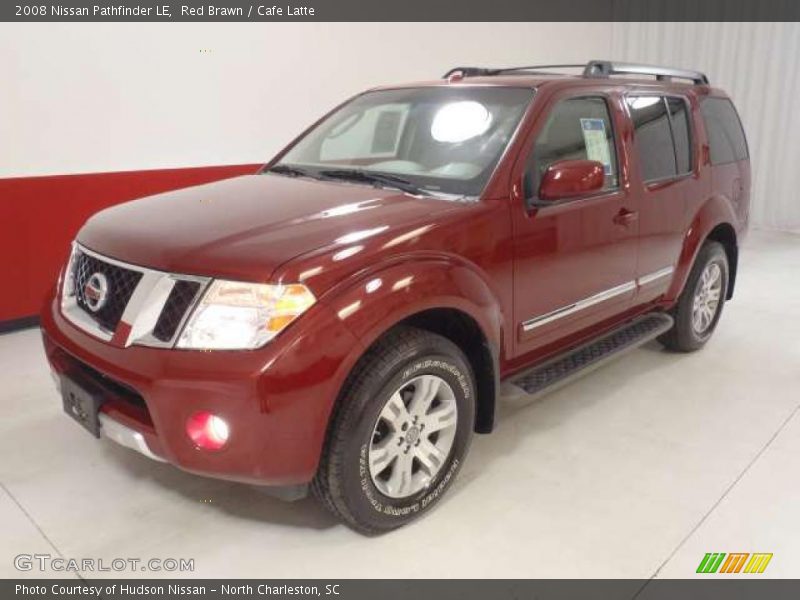 Red Brawn / Cafe Latte 2008 Nissan Pathfinder LE