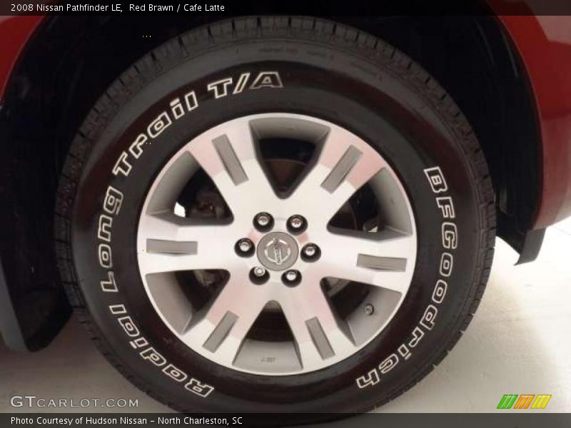 Red Brawn / Cafe Latte 2008 Nissan Pathfinder LE