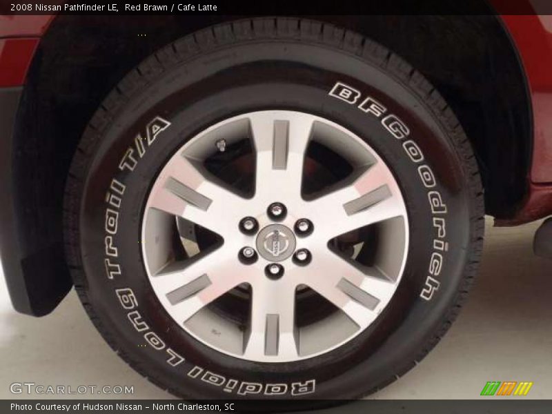 Red Brawn / Cafe Latte 2008 Nissan Pathfinder LE