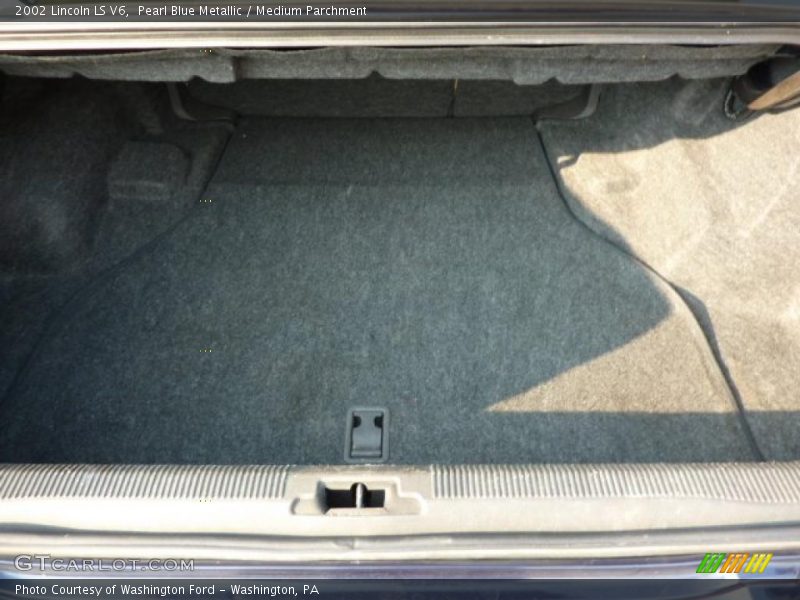 Pearl Blue Metallic / Medium Parchment 2002 Lincoln LS V6
