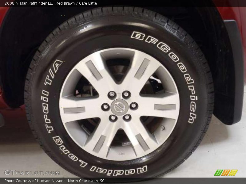 Red Brawn / Cafe Latte 2008 Nissan Pathfinder LE