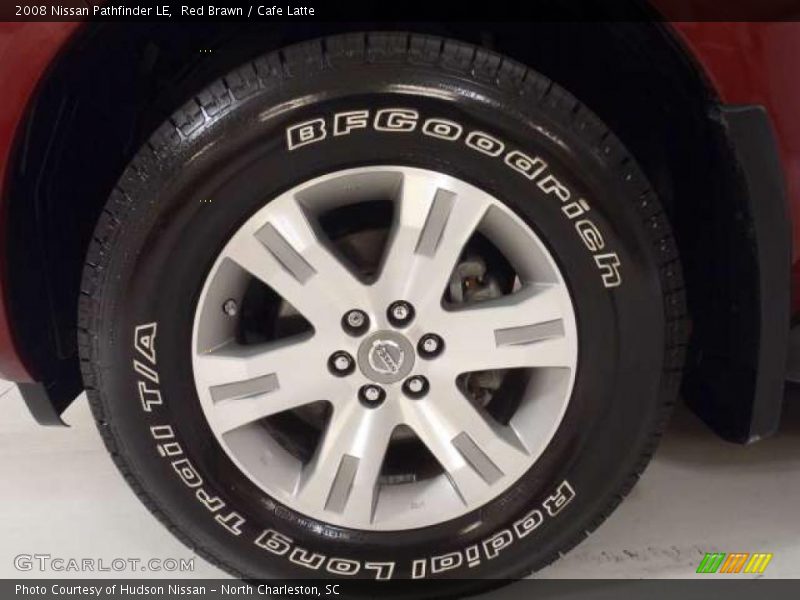 Red Brawn / Cafe Latte 2008 Nissan Pathfinder LE