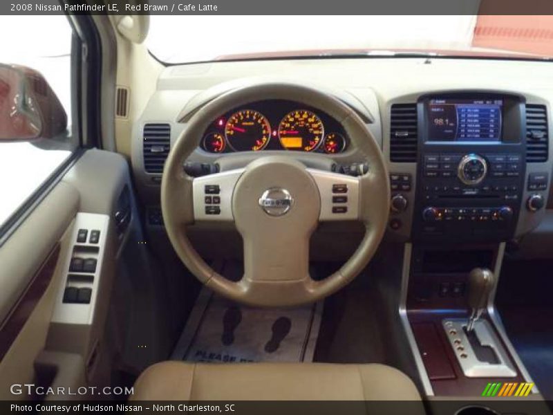 Red Brawn / Cafe Latte 2008 Nissan Pathfinder LE
