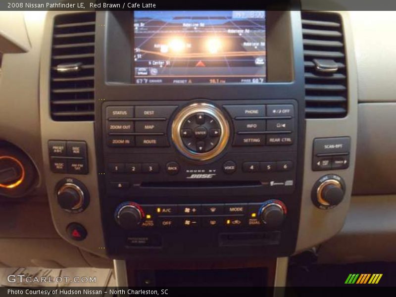 Red Brawn / Cafe Latte 2008 Nissan Pathfinder LE