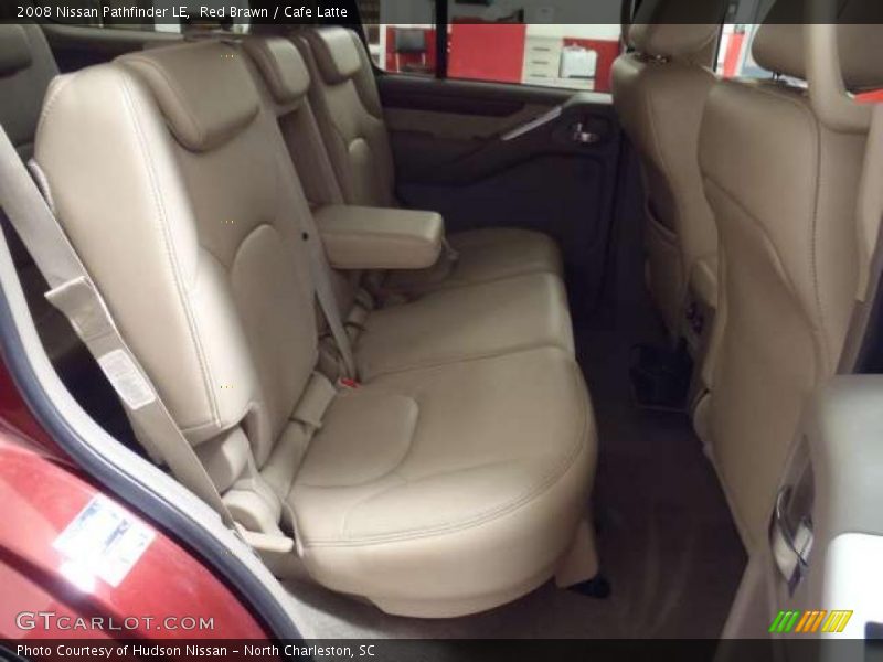 Red Brawn / Cafe Latte 2008 Nissan Pathfinder LE