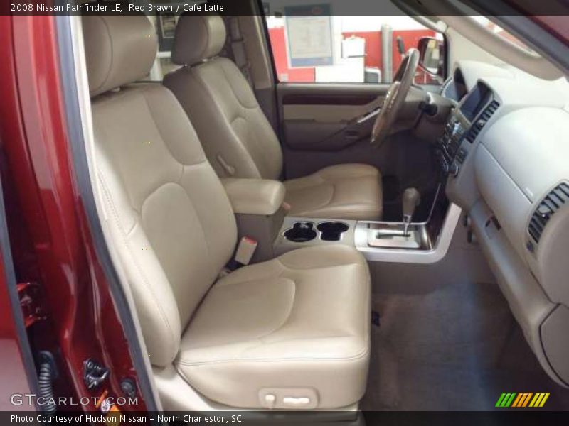 Red Brawn / Cafe Latte 2008 Nissan Pathfinder LE