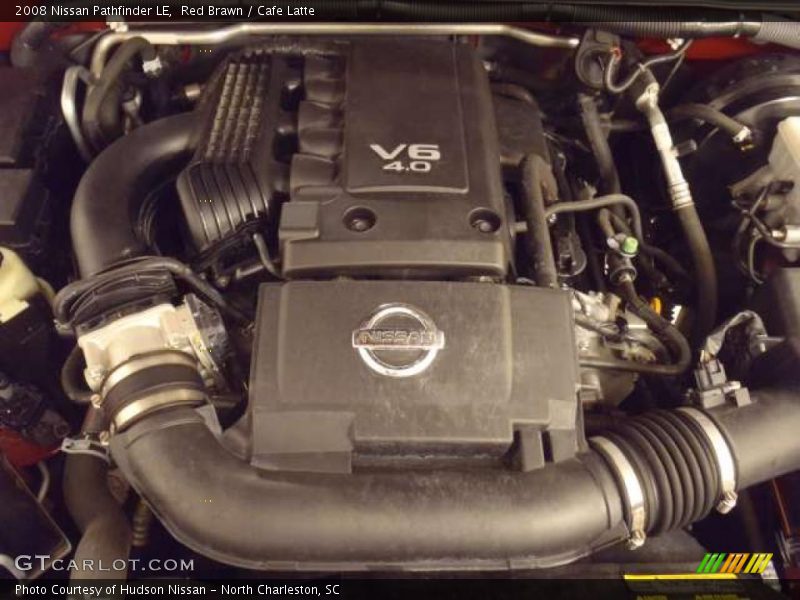 Red Brawn / Cafe Latte 2008 Nissan Pathfinder LE