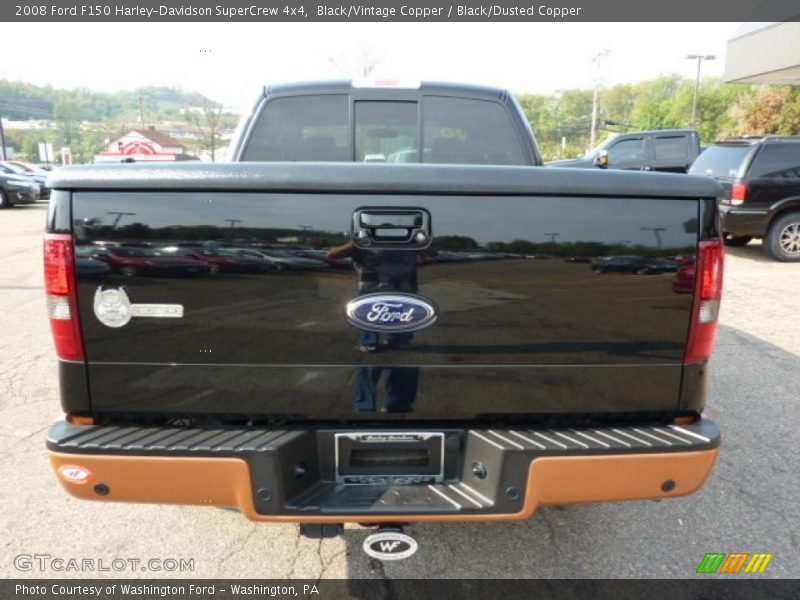 Black/Vintage Copper / Black/Dusted Copper 2008 Ford F150 Harley-Davidson SuperCrew 4x4