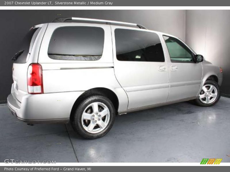 Silverstone Metallic / Medium Gray 2007 Chevrolet Uplander LT