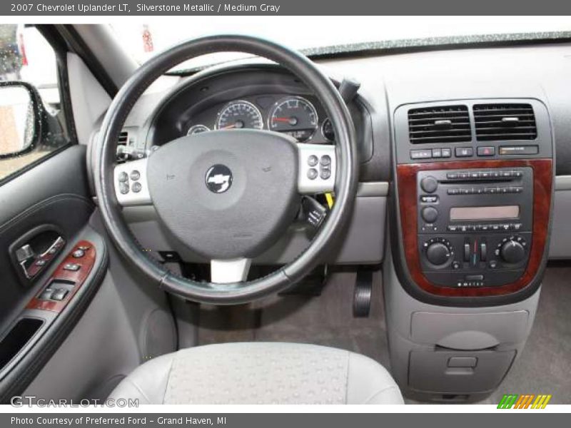 Silverstone Metallic / Medium Gray 2007 Chevrolet Uplander LT