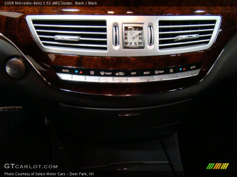 Black / Black 2008 Mercedes-Benz S 63 AMG Sedan
