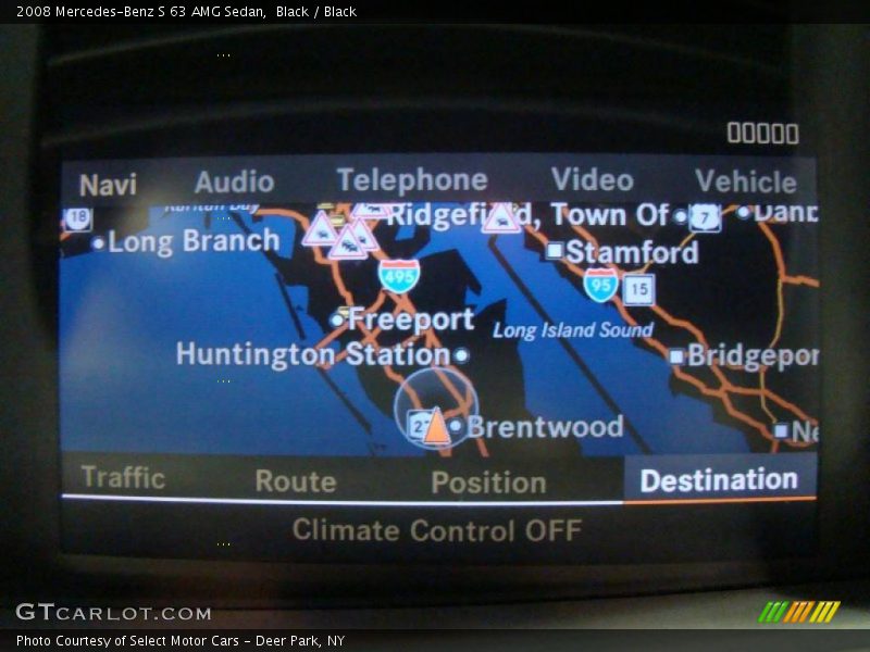 Black / Black 2008 Mercedes-Benz S 63 AMG Sedan