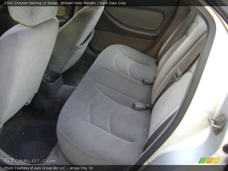 Brilliant Silver Metallic / Dark Slate Gray 2002 Chrysler Sebring LX Sedan