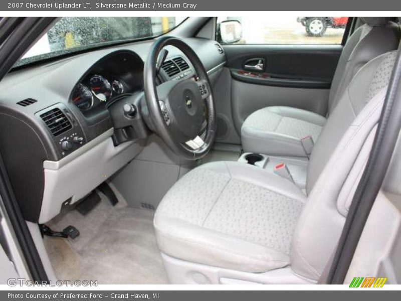 Silverstone Metallic / Medium Gray 2007 Chevrolet Uplander LT