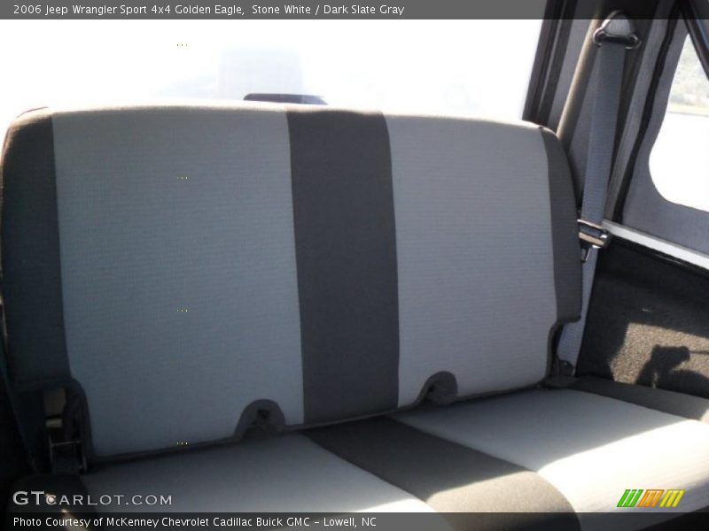 Stone White / Dark Slate Gray 2006 Jeep Wrangler Sport 4x4 Golden Eagle
