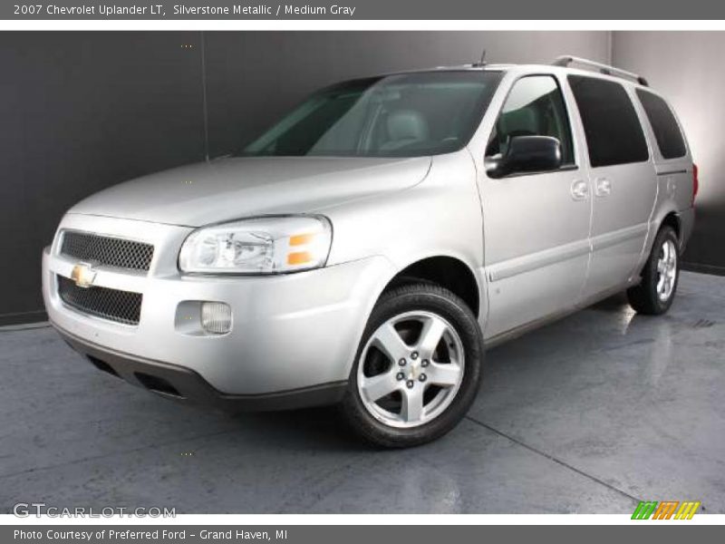 Silverstone Metallic / Medium Gray 2007 Chevrolet Uplander LT