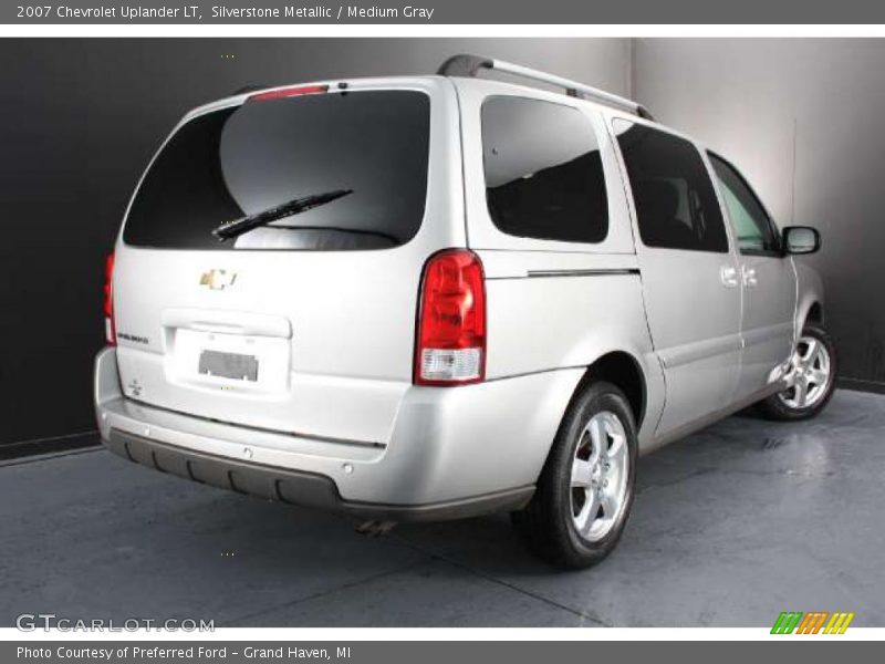 Silverstone Metallic / Medium Gray 2007 Chevrolet Uplander LT