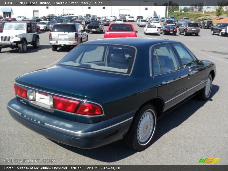 Emerald Green Pearl / Taupe 1998 Buick LeSabre Limited