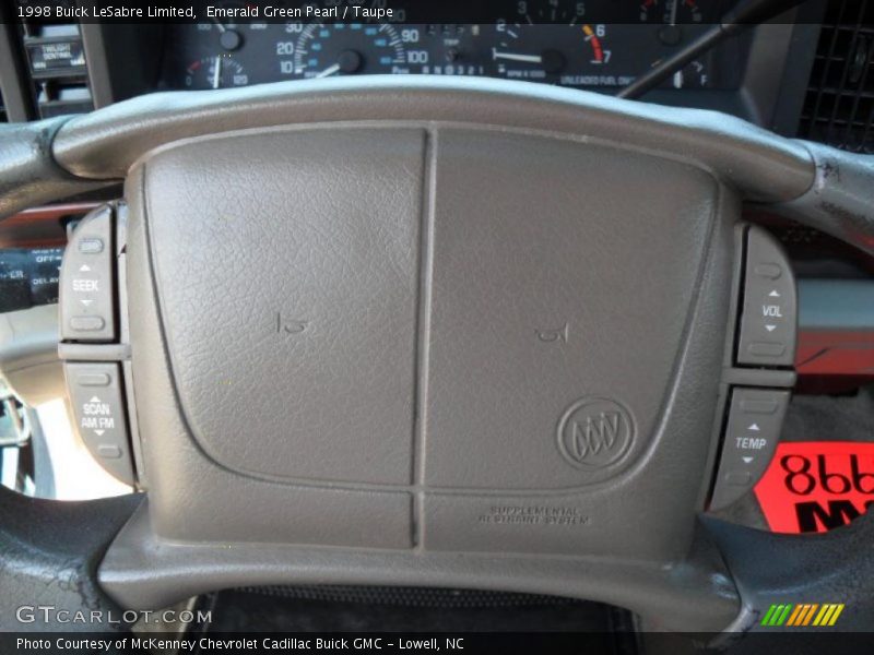 Emerald Green Pearl / Taupe 1998 Buick LeSabre Limited