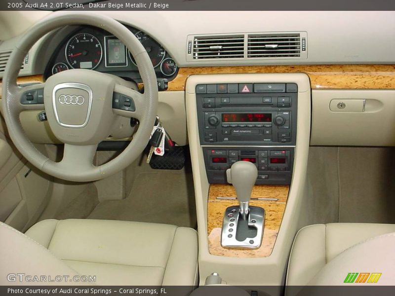 Dakar Beige Metallic / Beige 2005 Audi A4 2.0T Sedan