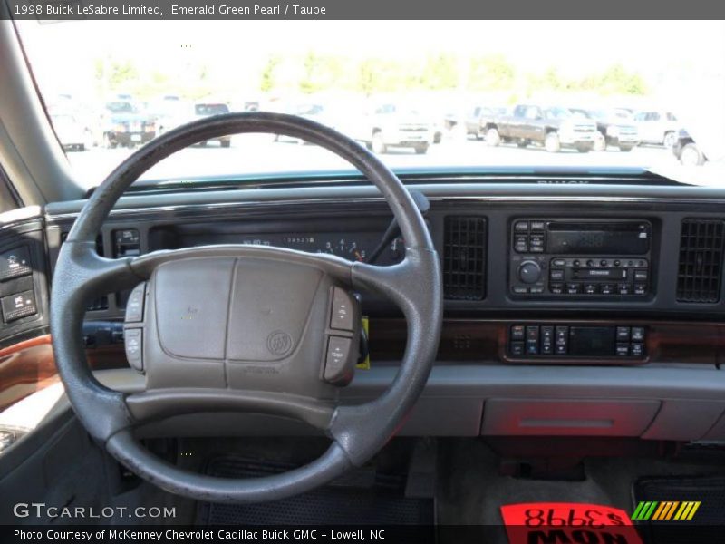 Emerald Green Pearl / Taupe 1998 Buick LeSabre Limited